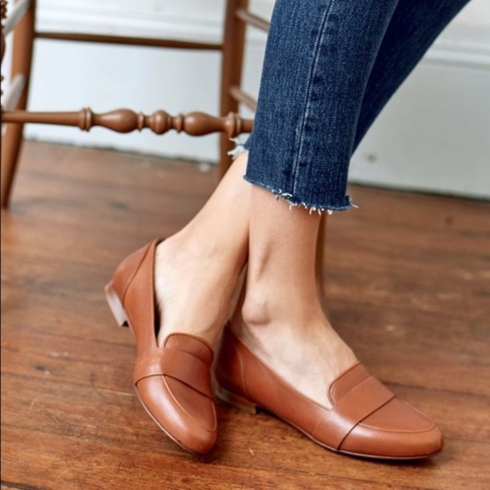 Sézane Michel Loafers in  smooth heritage 🐪 6.5